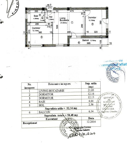 OPORTUNITATE COMISION 0% De vanzare apartament 3 camere Intre Lacuri 