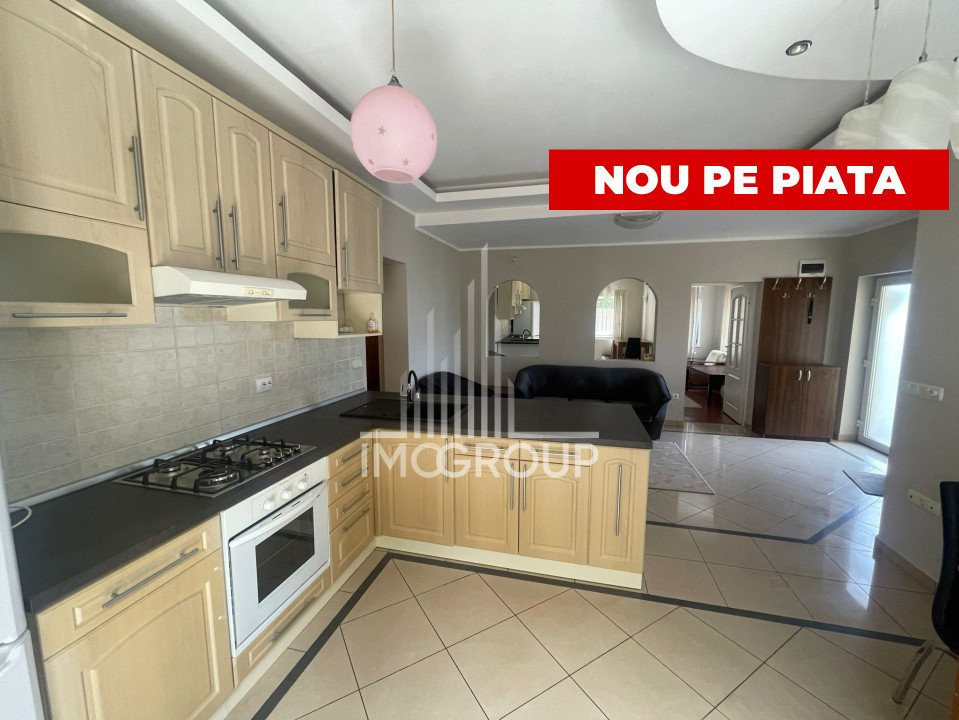 De inchiriat apartament 3 camere gradina terasa la casa