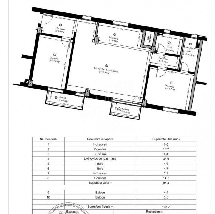 Apartament 4 camere garaj Lidl Comision 0%