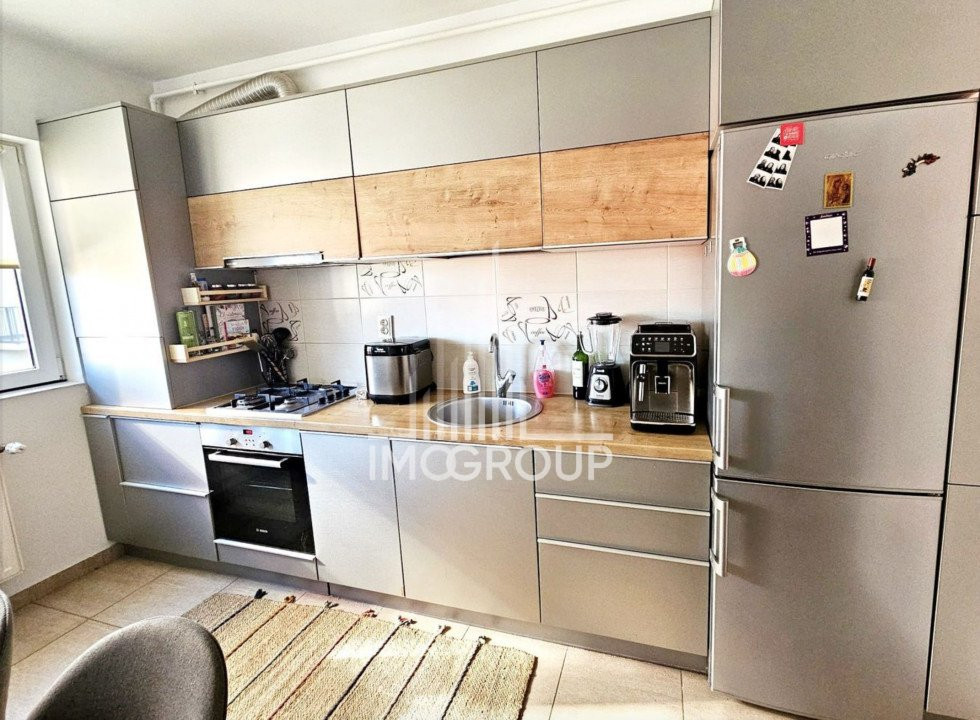 Apartament 2 cam decomandate, gradina 44mp, garaj, Bonjour