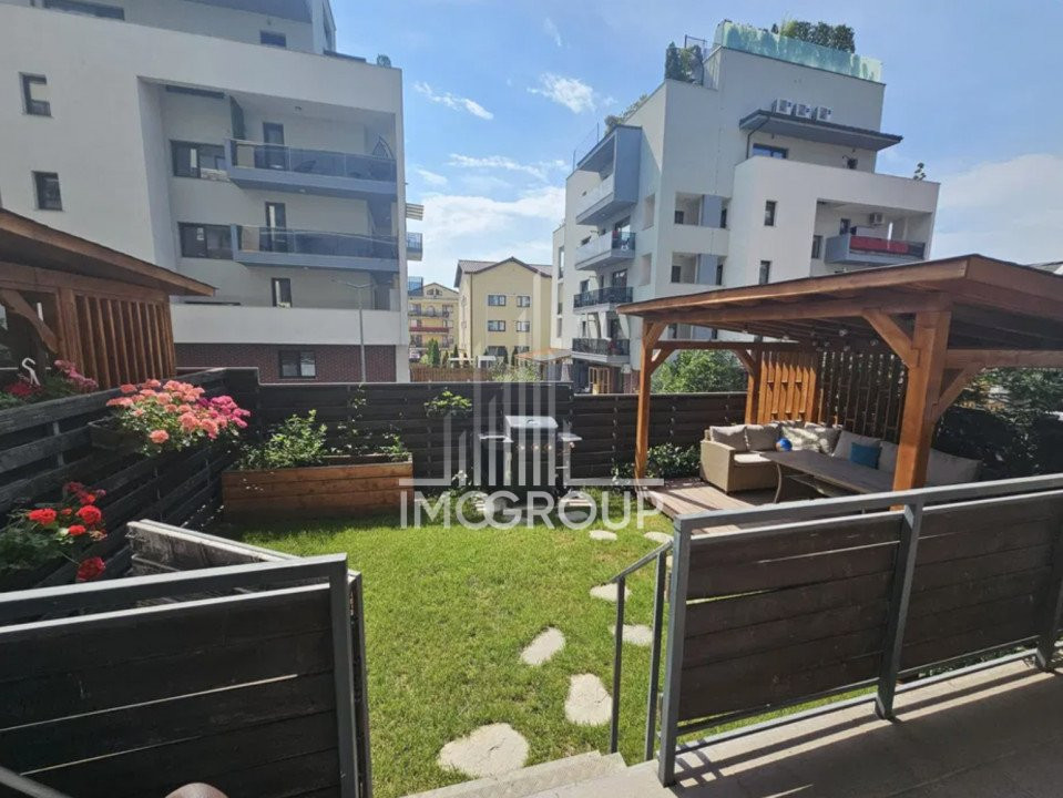 Apartament 2 cam decomandate, gradina 44mp, garaj, Bonjour