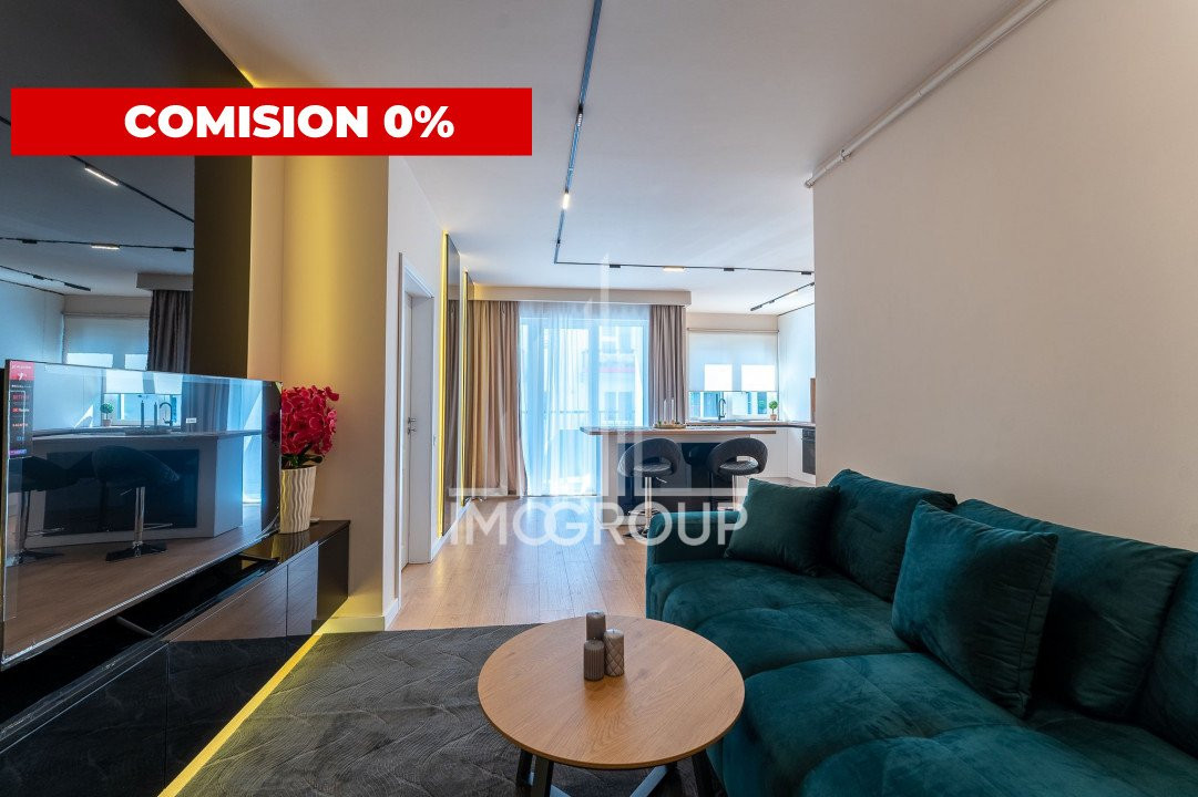 Comision 0%! Apartament ultrafinisat, nou, 2 camere, garaj, zona VIVO, Floresti