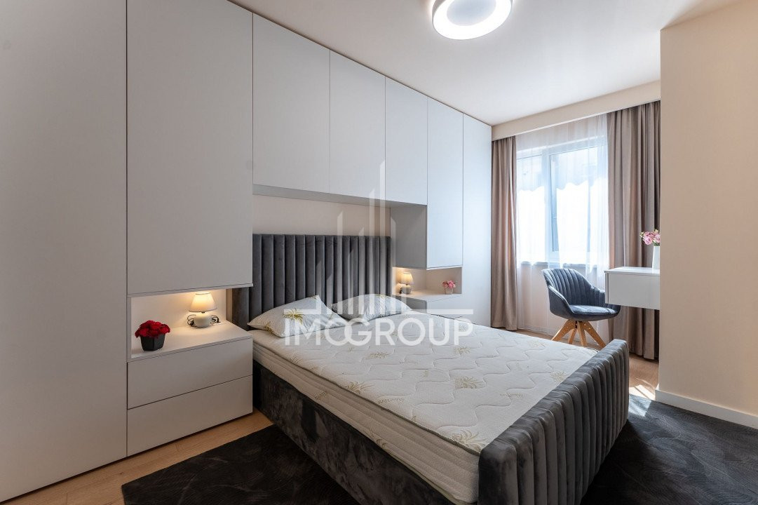 Comision 0%! Apartament ultrafinisat, nou, 2 camere, garaj, zona VIVO, Floresti