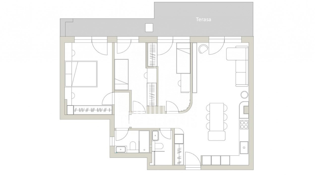 Comision 0% De vanzare apartament 3 dormitoare  terasa 2 parcari Marasti