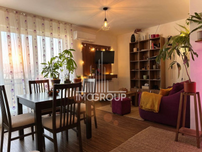 Apartament 3 camere | priveliste panoramica | central | Floresti