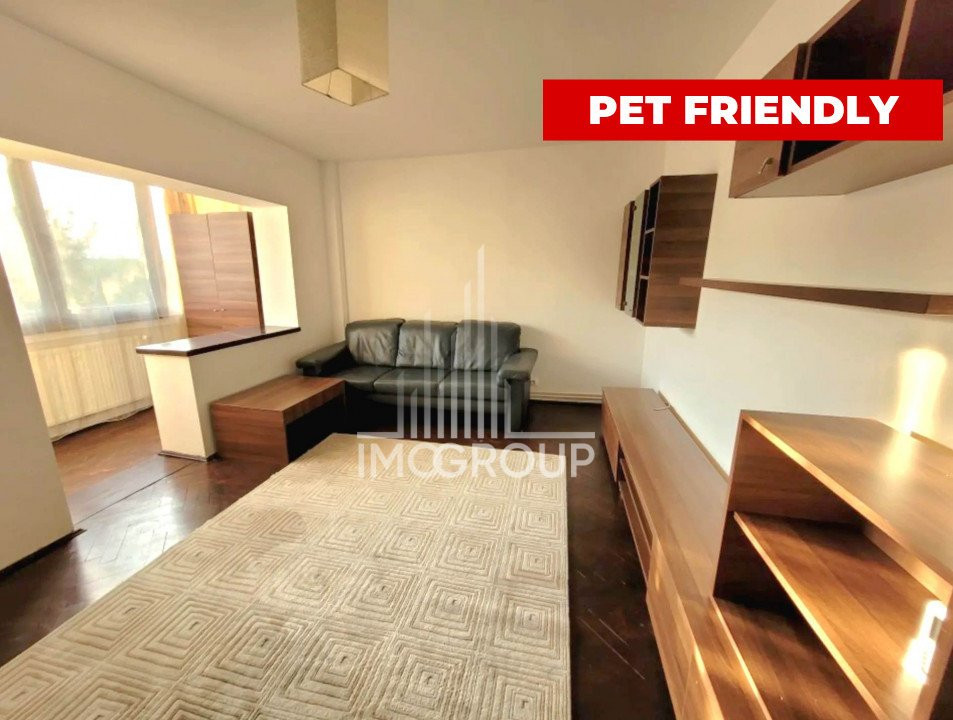 Apartament de inchiriat 3 camere decomandate , pet friendly, parcare, Titulescu