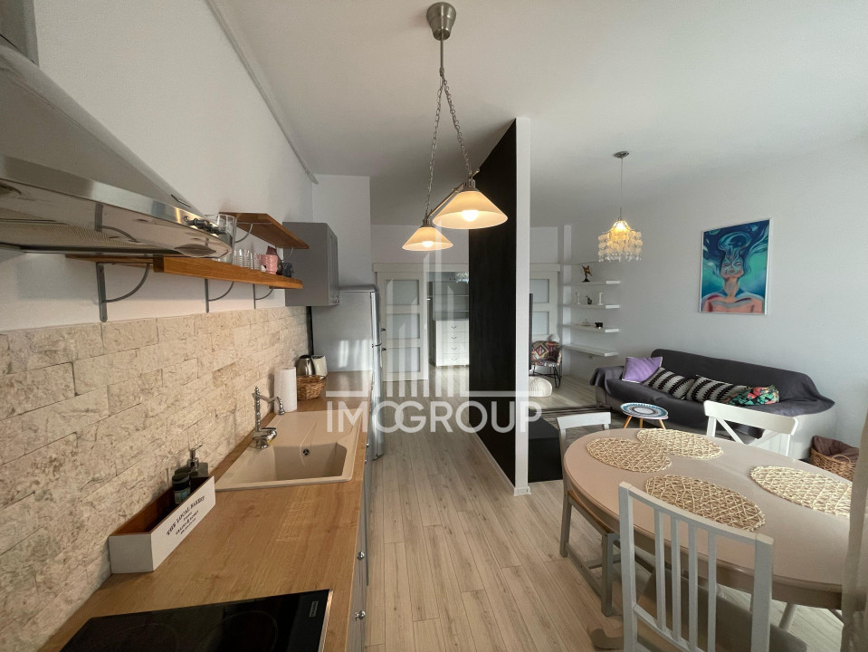 Apartament de inchiriat 2 camere, pet friendly, parcare - Bonjour 