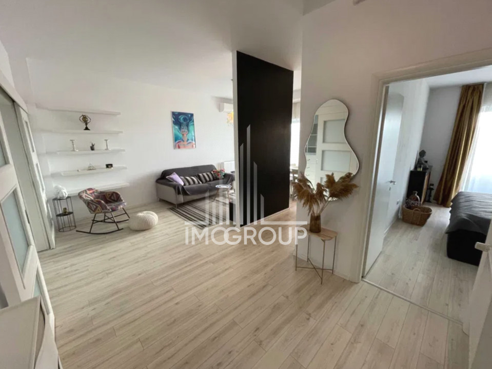 Apartament de inchiriat 2 camere, pet friendly, parcare - Bonjour 