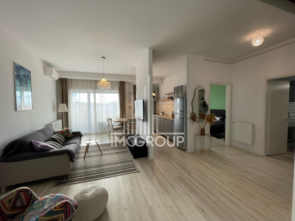 Apartament de inchiriat 2 camere, pet friendly, parcare - Bonjour 