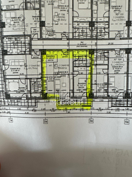 De vanzare apartament 2 camere Fabricii garaj Comision 0%