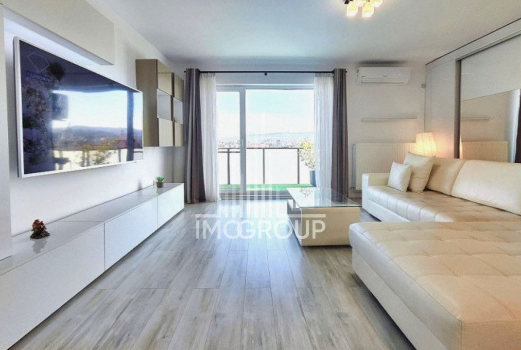 Apartament cu 3 camere de inchiriat, str Ploiesti, parcare, NTT DATA