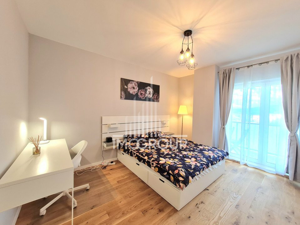 Apartament modern 2 camere de inchiriat cu dressing, garaj, AC 