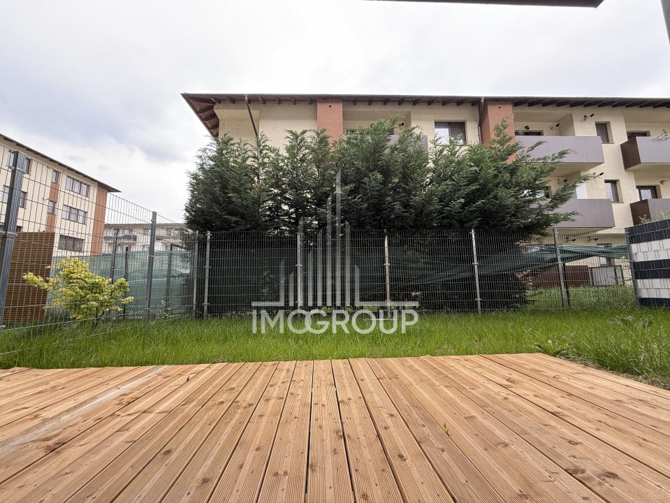 Apartament cu grădină | 2 camere | zona Centrală | Finisaje premium 