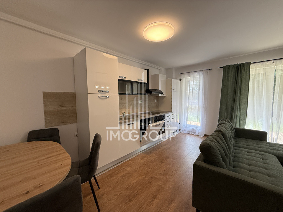 Apartament cu grădină | 2 camere | zona Centrală | Finisaje premium 