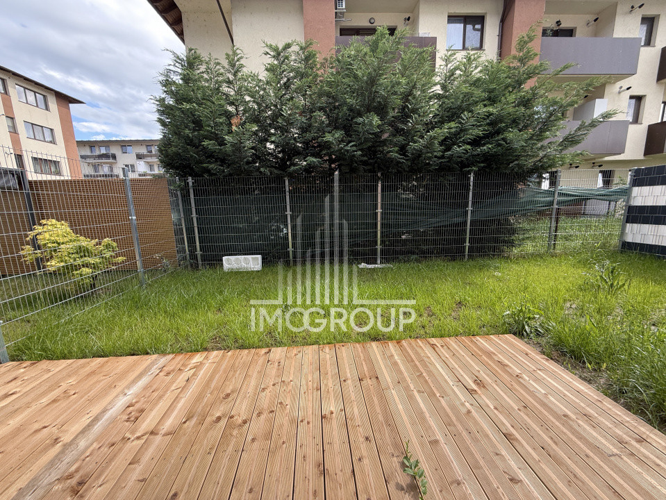 Apartament cu grădină | 2 camere | zona Centrală | Finisaje premium 