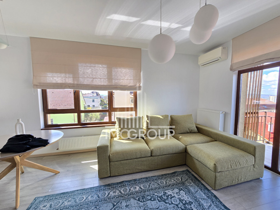 Apartament cu 3 camere de inchiriat, 2 bai, garaj, pet friendly