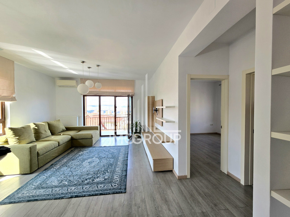 Apartament cu 3 camere de inchiriat, 2 bai, garaj, pet friendly