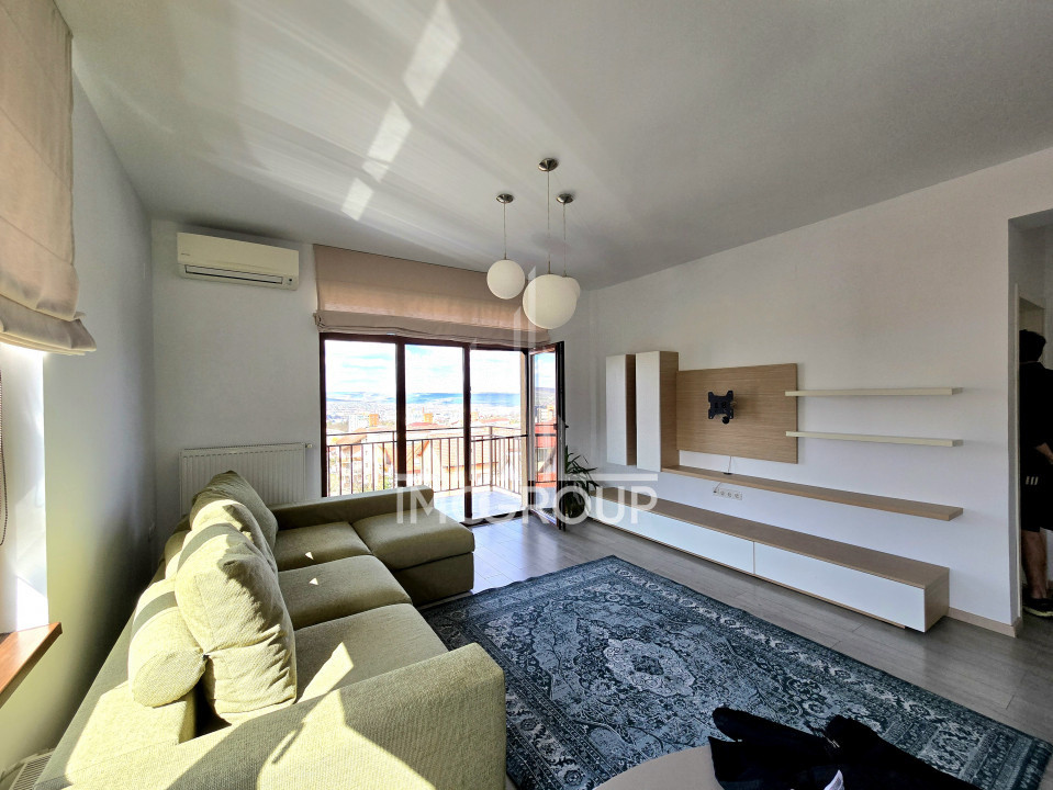 Apartament cu 3 camere de inchiriat, 2 bai, garaj, pet friendly