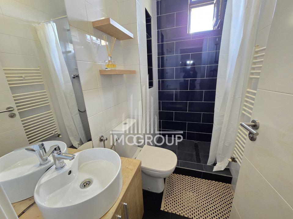 Apartament cu 3 camere de inchiriat, 2 bai, garaj, pet friendly