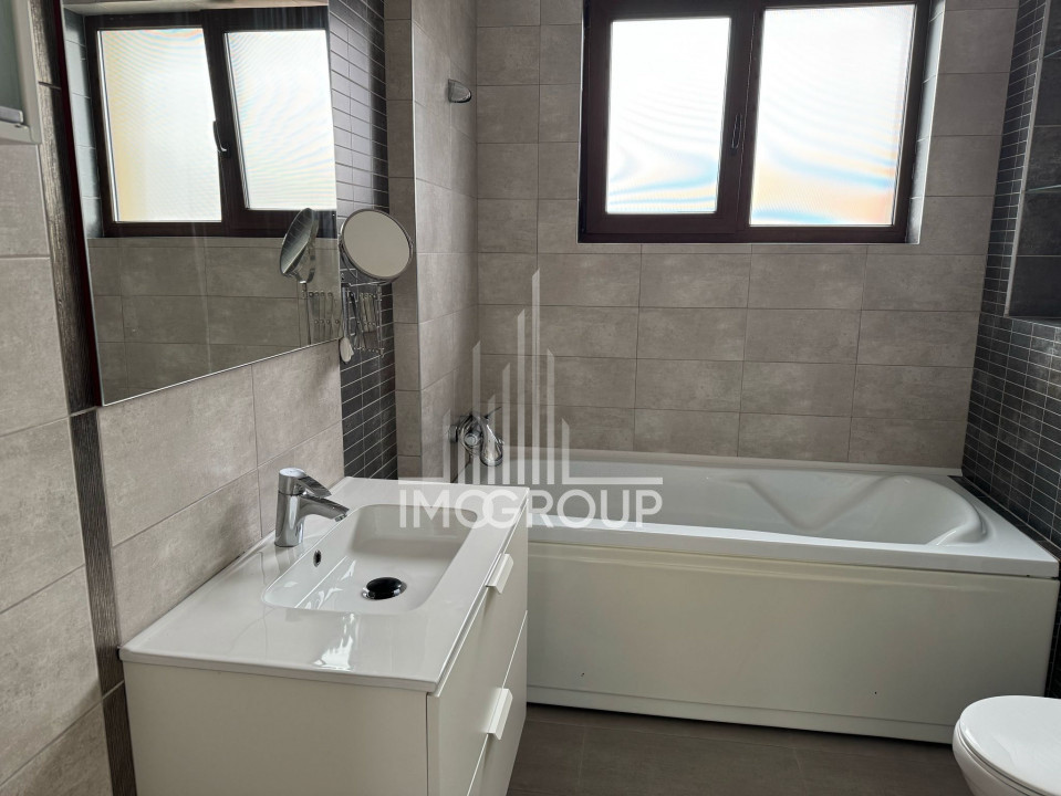 Apartament cu 3 camere de inchiriat, 2 bai, garaj, pet friendly