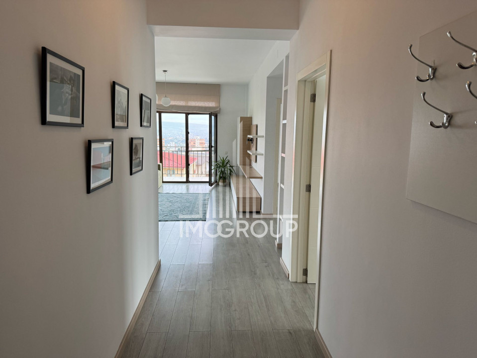 Apartament cu 3 camere de inchiriat, 2 bai, garaj, pet friendly