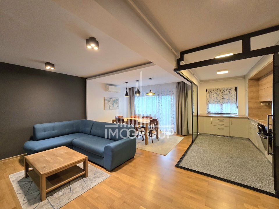 Apartament modern 3 cam de inchiriat 72 mp, 2 băi, 2 parcari - zona Europa
