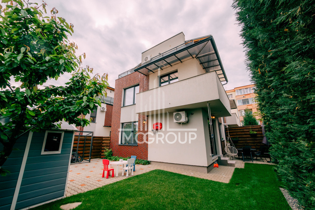 Duplex 105mp, cu 4 camere, 115mp curte liberă și terasă generoasă, Între Lacuri