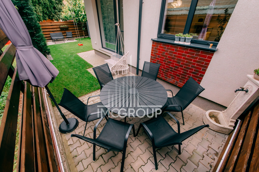 Duplex 105mp, cu 4 camere, 115mp curte liberă și terasă generoasă, Între Lacuri