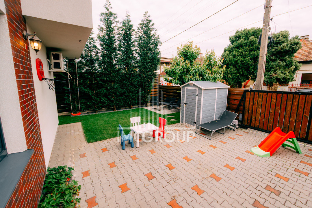Duplex 105mp, cu 4 camere, 115mp curte liberă și terasă generoasă, Între Lacuri