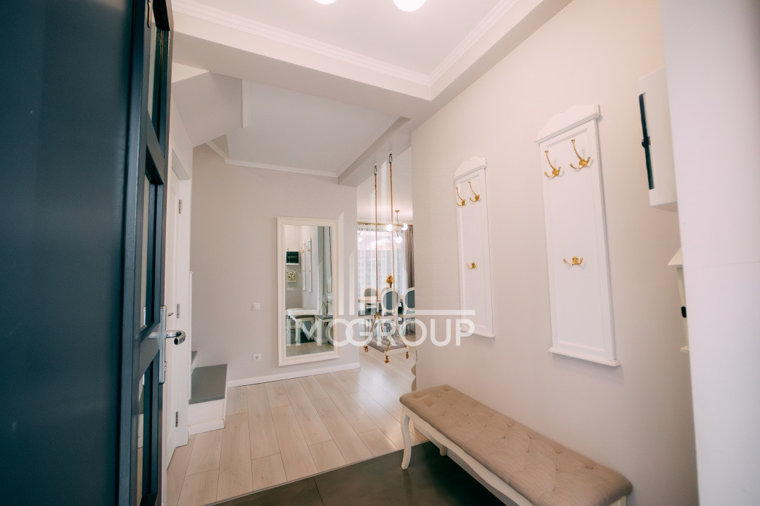Duplex 105mp, cu 4 camere, 115mp curte liberă și terasă generoasă, Între Lacuri