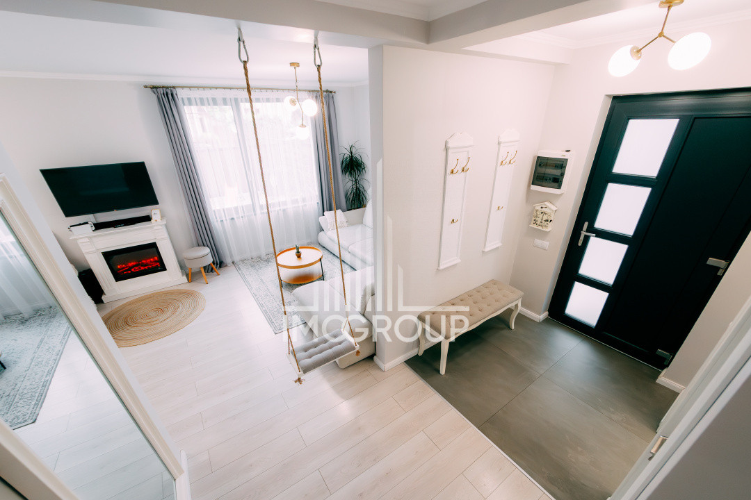 Duplex 105mp, cu 4 camere, 115mp curte liberă și terasă generoasă, Între Lacuri