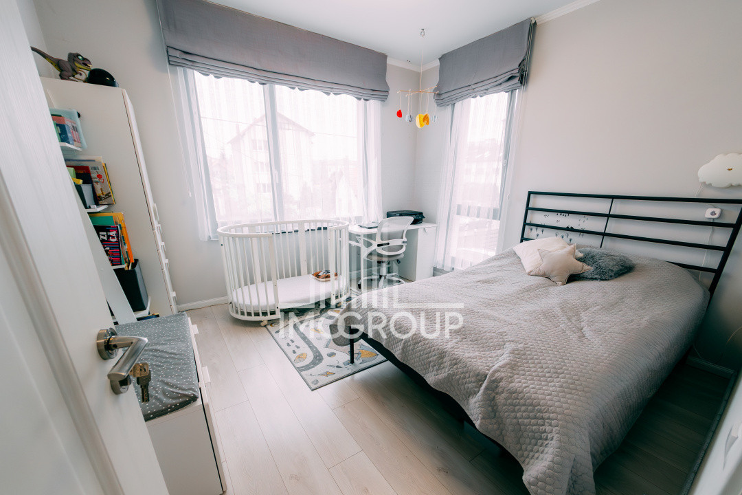 Duplex 105mp, cu 4 camere, 115mp curte liberă și terasă generoasă, Între Lacuri