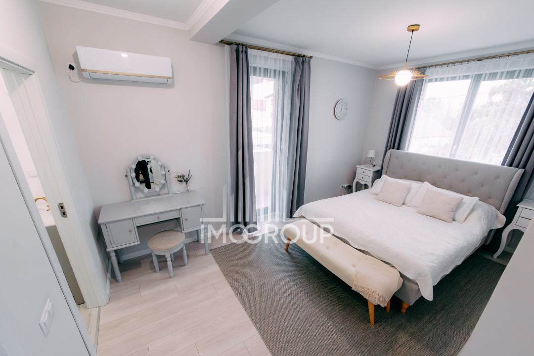 Duplex 105mp, cu 4 camere, 115mp curte liberă și terasă generoasă, Între Lacuri