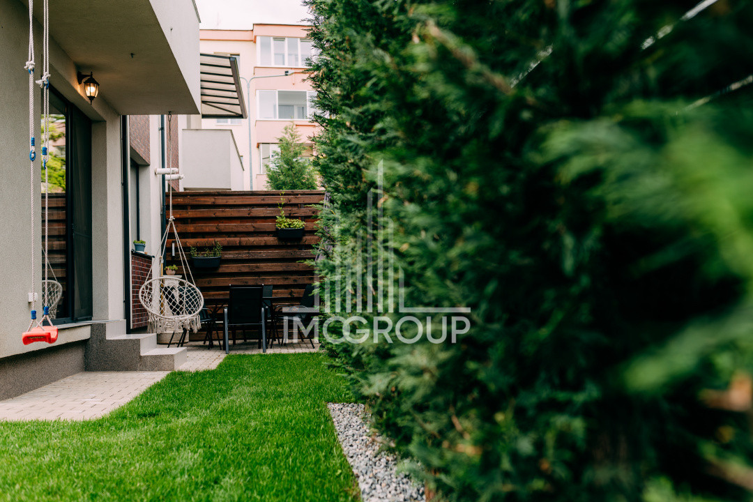 Duplex 105mp, cu 4 camere, 115mp curte liberă și terasă generoasă, Între Lacuri