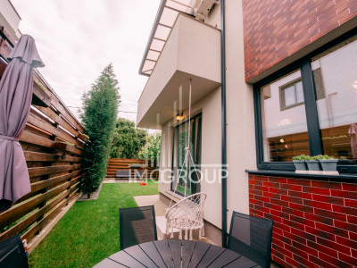 Duplex 105mp, cu 4 camere, 115mp curte liberă și terasă generoasă, Între Lacuri
