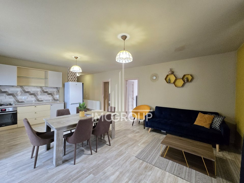 Inchiriez apartament 3 camere, 78mp, cu parcare, Eugen Ionesco