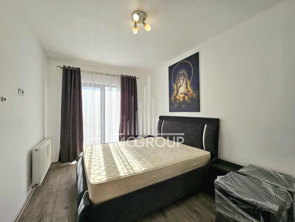 Apartament modern de închiriat 3 camere, 2 băi, 75 mp utili, garaj