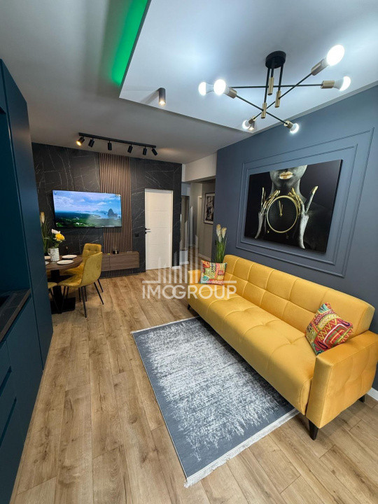 Comision 0%! Apartament 3 camere, nou, finisat modern, terasa 10 mp, Floresti.