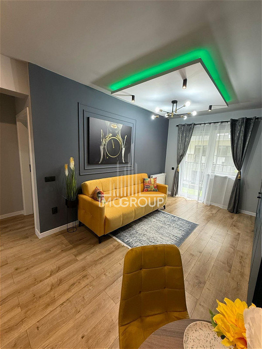 Comision 0%! Apartament 3 camere, nou, finisat modern, terasa 10 mp, Floresti.