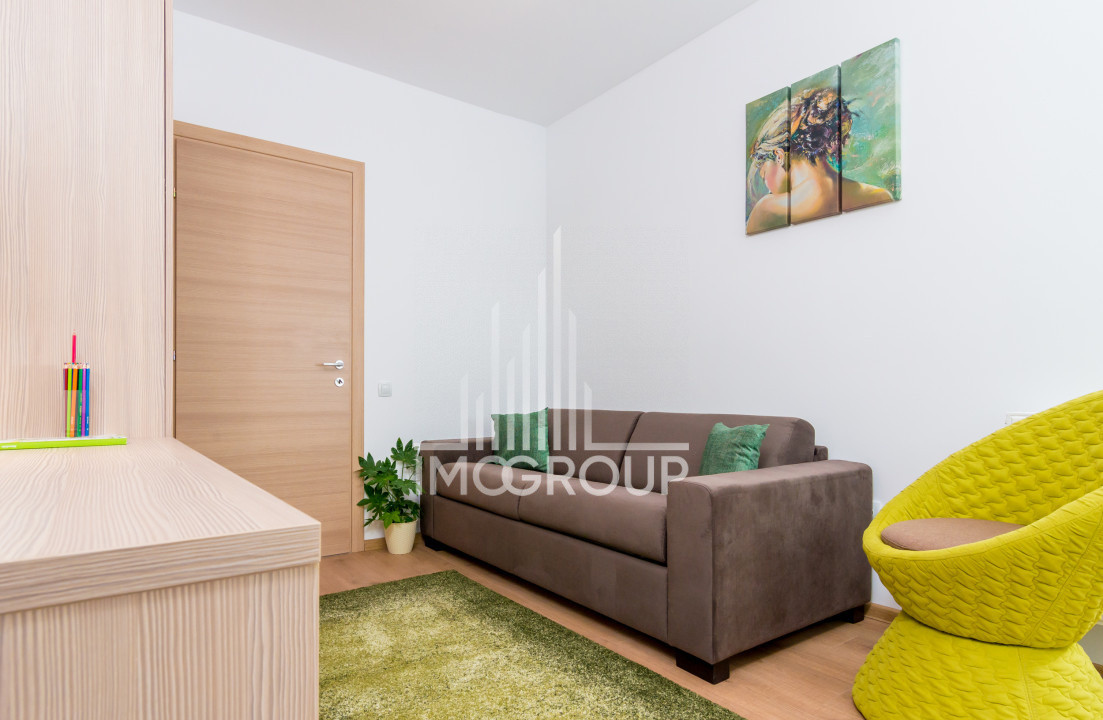 Apartament tip penthouse lux 3 camere cu panorama si terasa de inchiriat