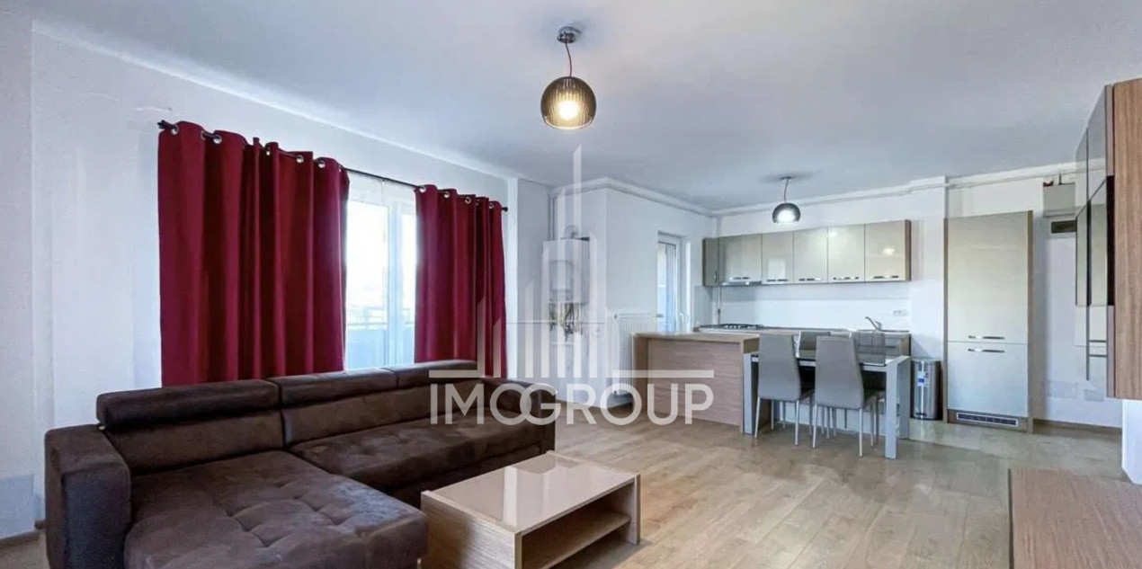 Apartament modern cu 3 camere, 2 băi și terasă de 30 mp, garaj
