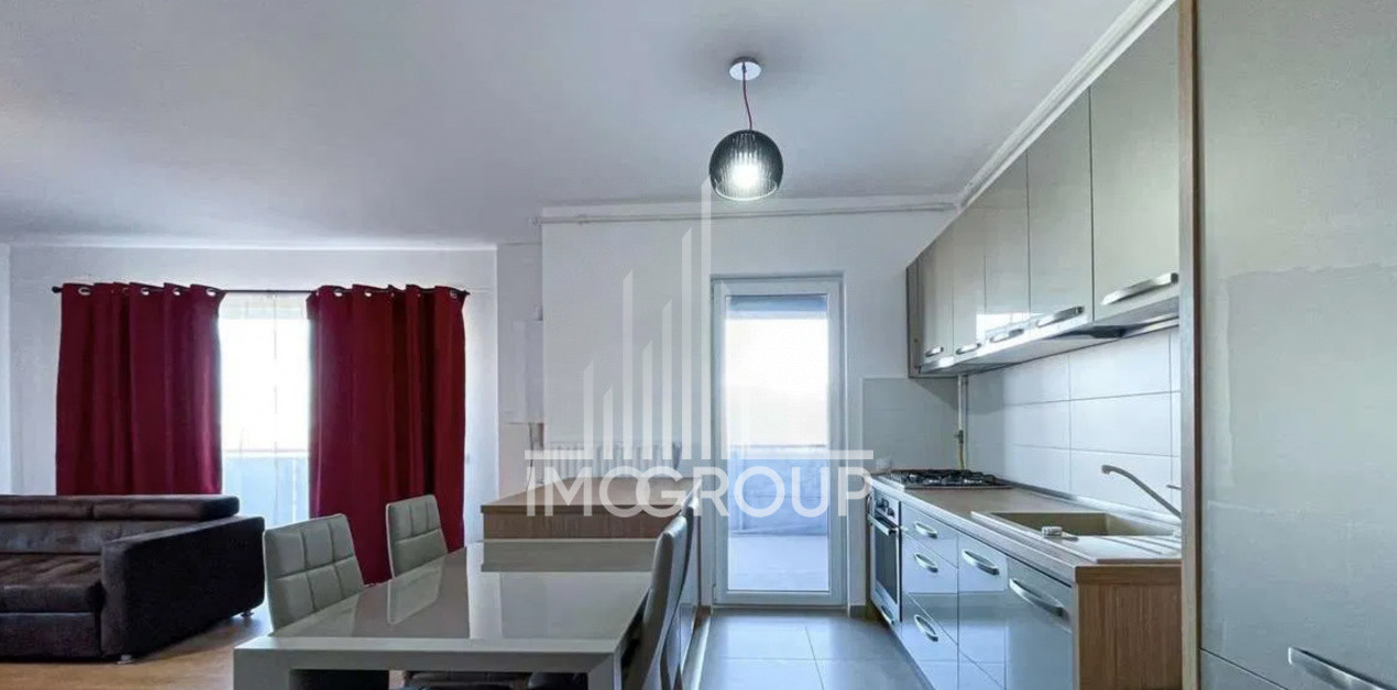 Apartament modern cu 3 camere, 2 băi și terasă de 30 mp, garaj