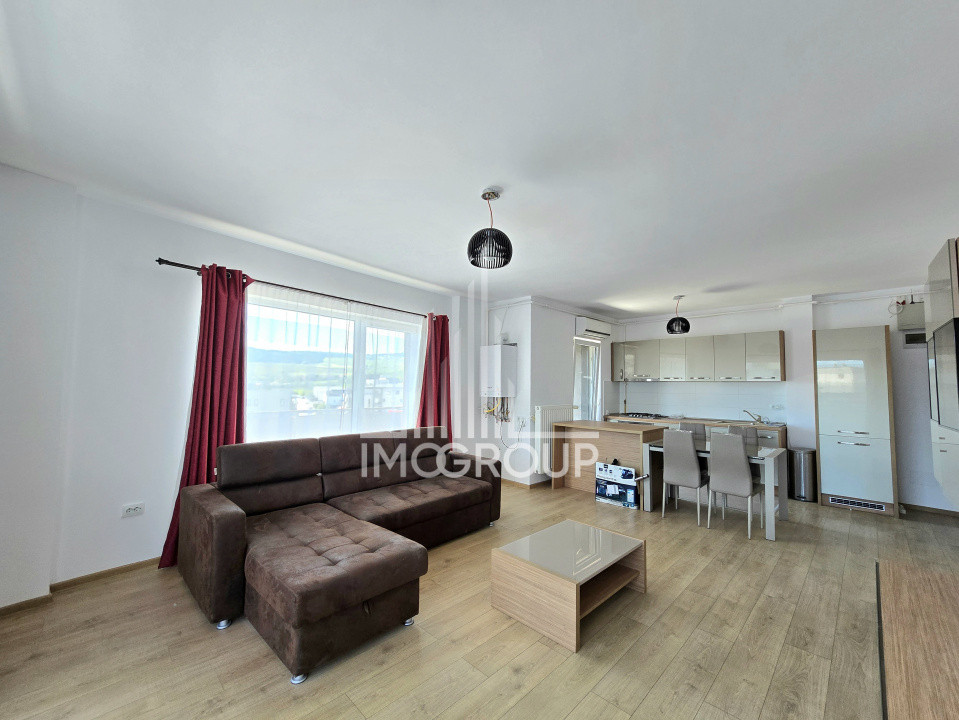 Apartament modern cu 3 camere, 2 băi și terasă de 30 mp, garaj