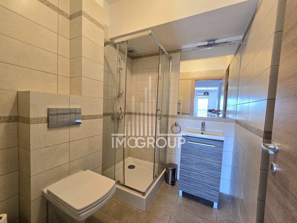 Apartament modern cu 3 camere, 2 băi și terasă de 30 mp, garaj