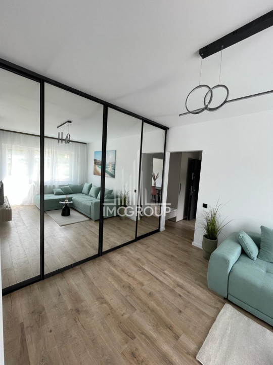 Comision 0% – Ap. 2 camere, bucatarie decomandata, balcon, luminos, Florești