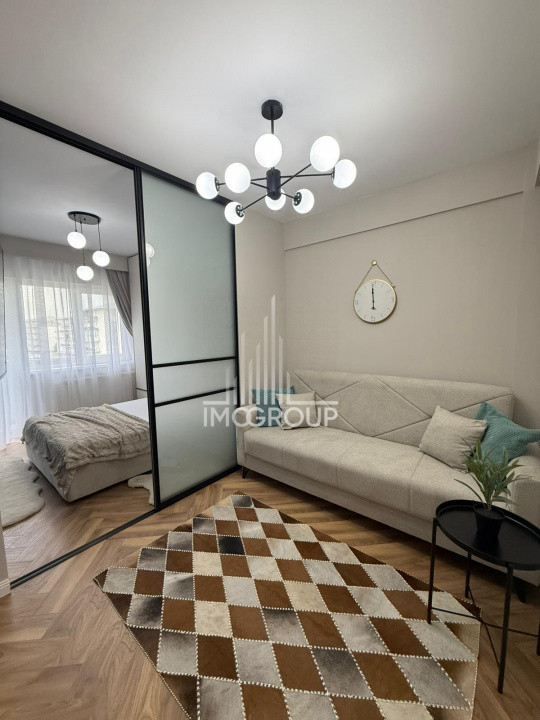 Comision 0% – 2 camere modern, etaj intermediar, balcon, mobilat, Florești Terra