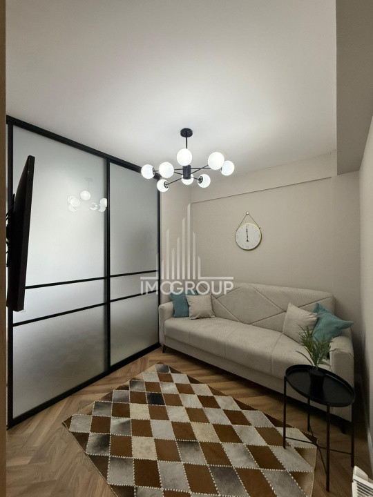 Comision 0% – 2 camere modern, etaj intermediar, balcon, mobilat, Florești Terra