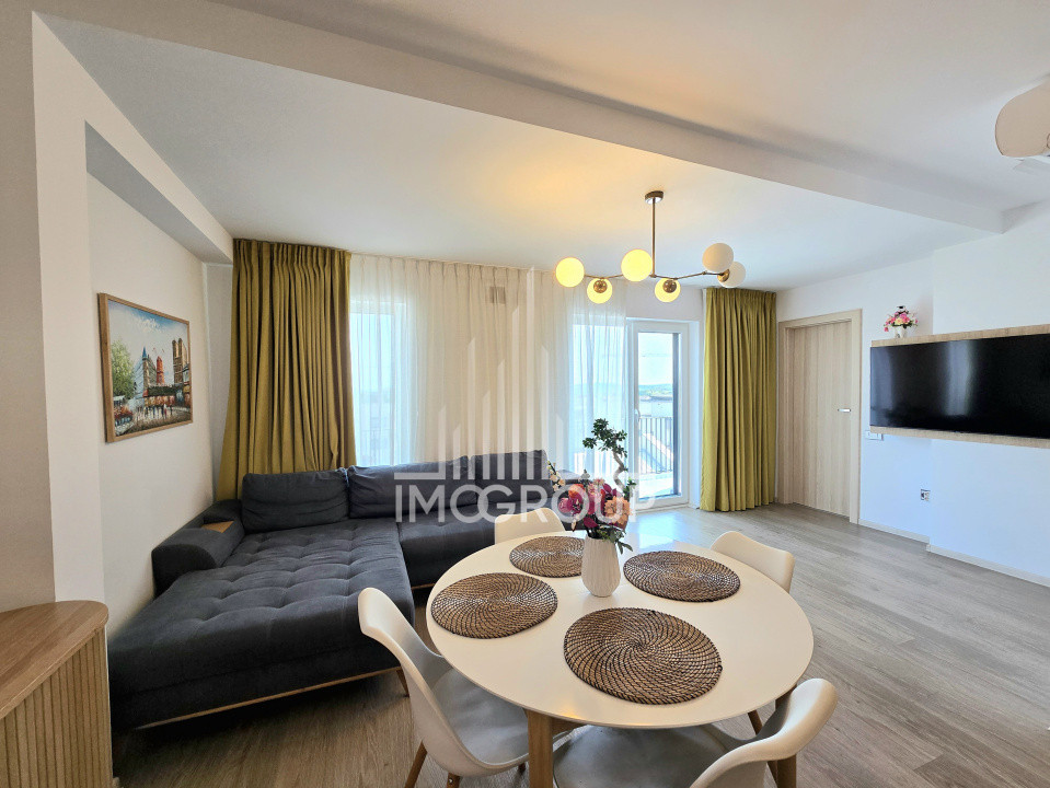 Apartament superb 2 camere de inchiriat,terasa, view 2 parcari si boxa