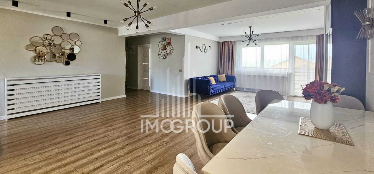 Apartament in duplex 150 mp utili, ultrafinisat, view deosebit, cartier Voronet