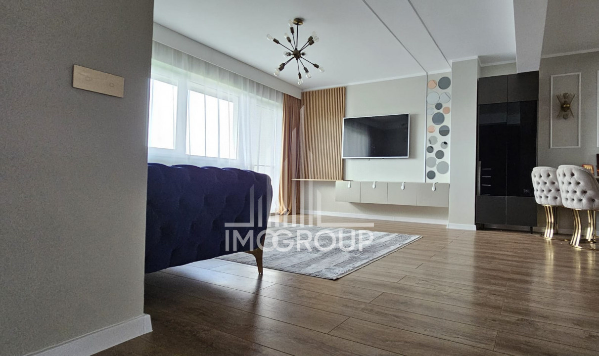 Apartament in duplex 150 mp utili, ultrafinisat, view deosebit, cartier Voronet
